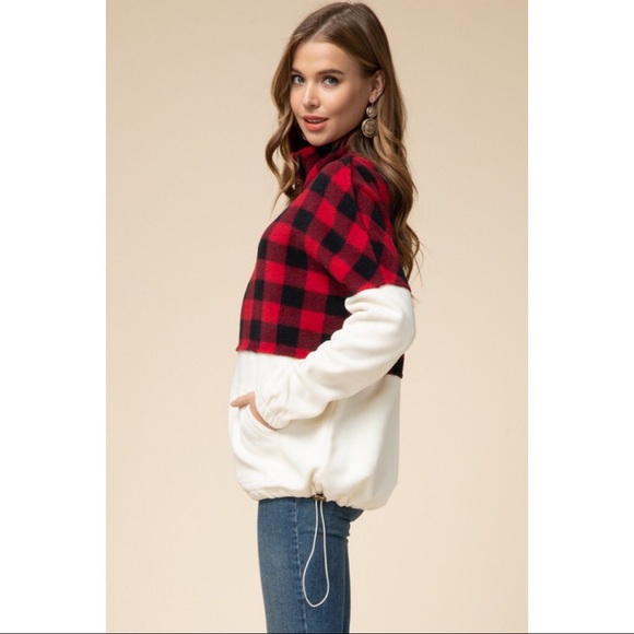 LAST ONE! Buffalo Check Pullover - Picture 2 of 5